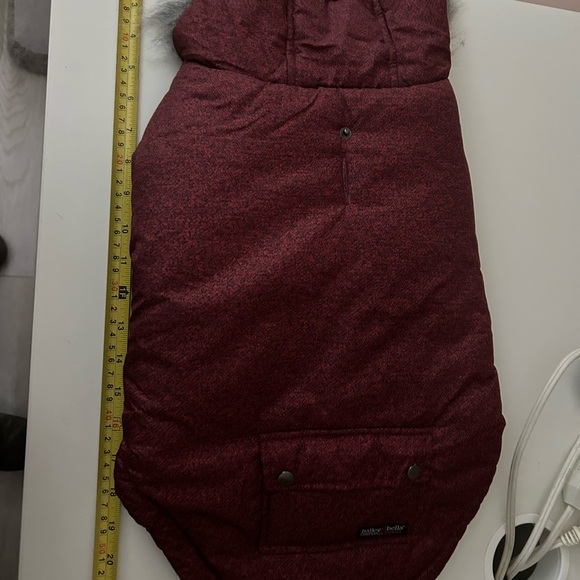 4/$100 Bella and Bailey dog red coat size Large 🐶 - Picture 1 of 4